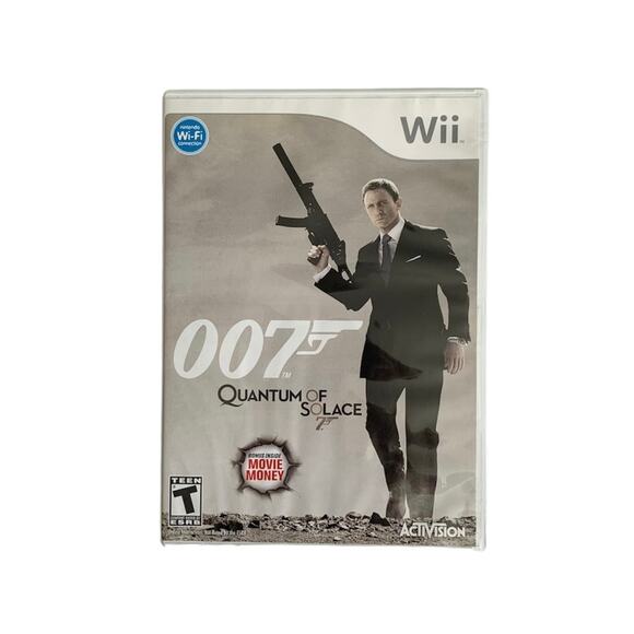James Bond 007 Quantum of Solace Nintendo Wii Video Game - Picture 1 of 4